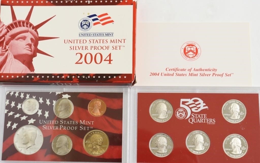 2004 SILVER PROOF SET