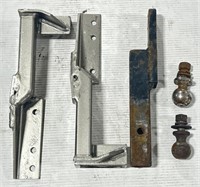 (F) Lot: Steel Trailer Hitch Attachments