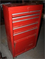 Rolling Metal Tool Chest 22x12x40