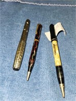 Vintage Fountain Pen & 2 Mechanical Pencils