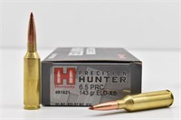 (20rd) HORNDAY Precision Hunter 6.5 PRC 143gr Ammo