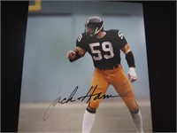 Jack Ham Signed 8x10 Photo JSA Witnessed