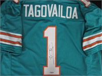 Tua Tagovailoa Signed Jersey GAA COA