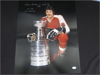 Dave Shultz Signed 16x20 Photo JSA Witnessed