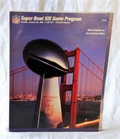 1985 Super Bowl XIX Game Program - Mint