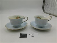 2 PARAGON TEA CUPS