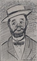 Henry Glintenkamp Pencil Drawing Charley Robinson