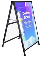 METAL A FRAME POSTER STAND FRAME 24x28x26IN