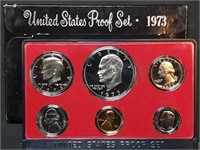 1973 US Mint Proof Set w/ Ike Dollar