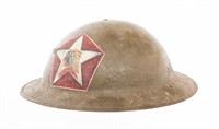 WWI US AEF 2nd INFANTRY DIVISION MKI HELMET