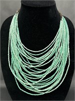 Boho Multi Layer Bead Necklace