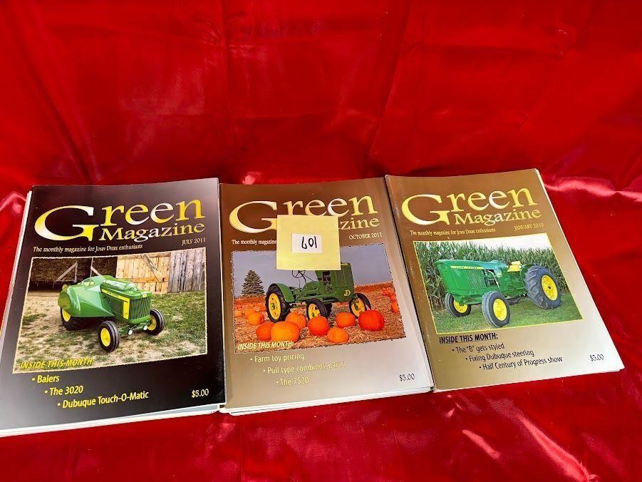 LG QTY Green Magazines
