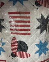 88 x 90 Country Living Liberty Quilt Set