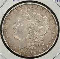 1898 Silver Morgan Eagle Dollar Coin