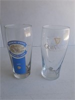 (24) ASSORTED BEER GLASSES