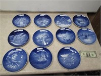 Vtg B&G Copenhagen Christmas Plates