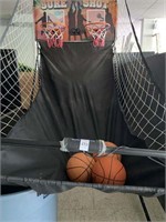 ARCADE BASKETBALL GAME, SURE SHOT BRAND ARCADE