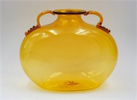 Vintage Murano Glass Orb Vase