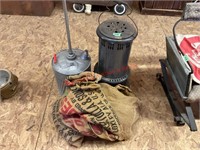 Potator Sacks, Kerosene Stove, Gas Can