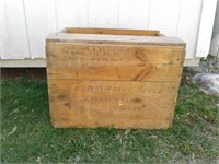 Wood crate