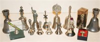 Collection Of 15 Pewter Bells - Royal Wedding,