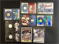 (9) Baseball Patch Cards