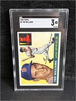 1955 Topps Ted Williams #2 SGC 3 VG