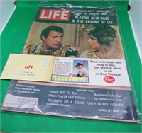 MICKEY MANTLE Roger Maris Cards 1962 Life Magazine