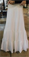 Formal gown slip w/ tulle, 23" waist