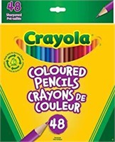 Crayola 48 Coloured Pencils, Back To School,