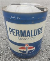 (AN) Permalube Motor Oil Can
