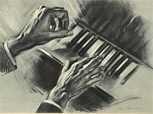Tran Mawicke "Piano Player Illustration"