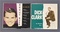 Two Dick Clark 45 Single Vinyl Records