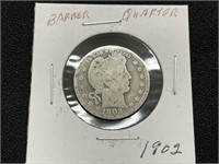 1902 Barber Quarter