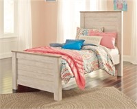 TWIN ASHLEY WILLOWTON FARMHOUSE PANEL BED