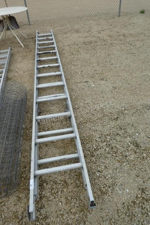 24 ft aluminum extension ladder