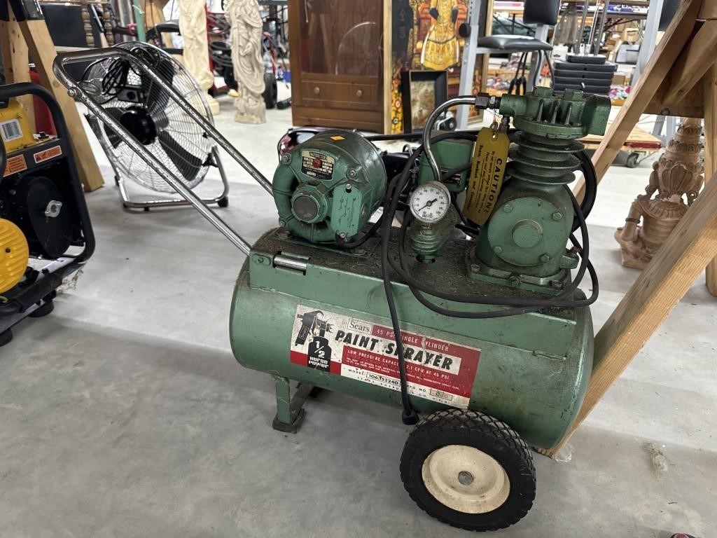 Sears air compressor 1/2 horse power