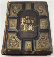 Antique 1876 The Pictorial Bible A.J. Holman & Co.