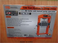 100 Ton Hydraulic Shop Press