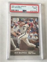 1991 Fleer Ultra Jeff Bagwell PSA 9