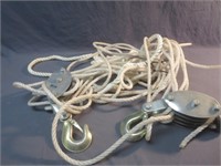 Block And Tackle Made In Twain -Used