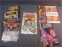 (12) Comic Books - Fantastic four Xmen Carnage At