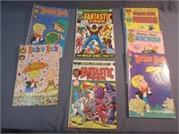 (7) Comic Books - Fantastic Four Marvel comics /