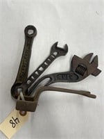(4) Antique Wrenches