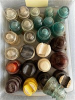 Assortment of Vintage Insulators #1