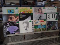 Assorted Vinyl Record Steely Dan Nick Lowe Men at