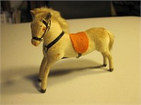 Fuzzy West German Horse Figurine