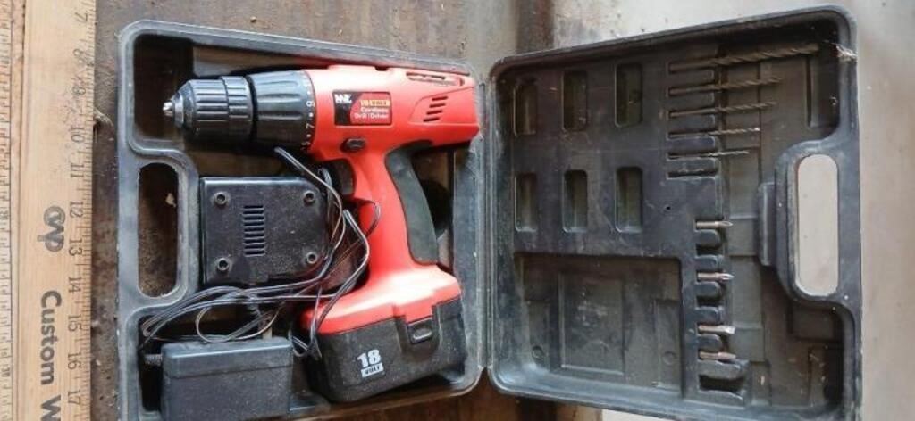 Michigan industrial tools 3/8 cordless drill