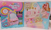 New child's Unicorn Jewelry Box kit -