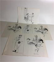 Unframed Norman Rockwell Prints